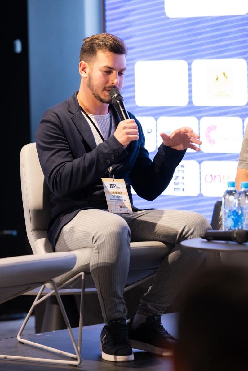 Ivan Tokić kao govornik na Brand Forumu